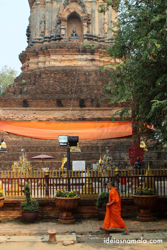 Templo wat lok molee em Chiang Mai