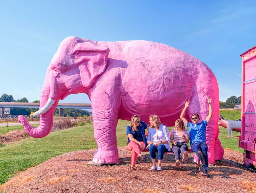 Pink Elephant Antique Mall na Rota 66