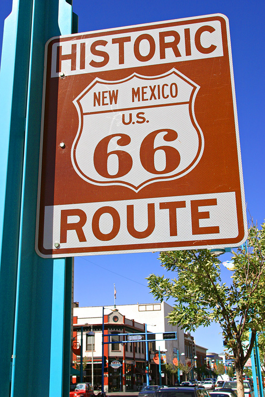 Route 66 em Albuquerque 