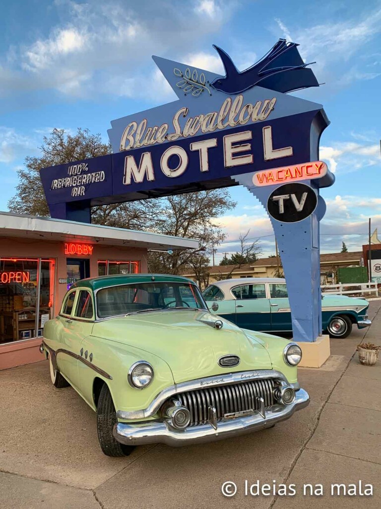Blue Swallow Motel na Rota 66