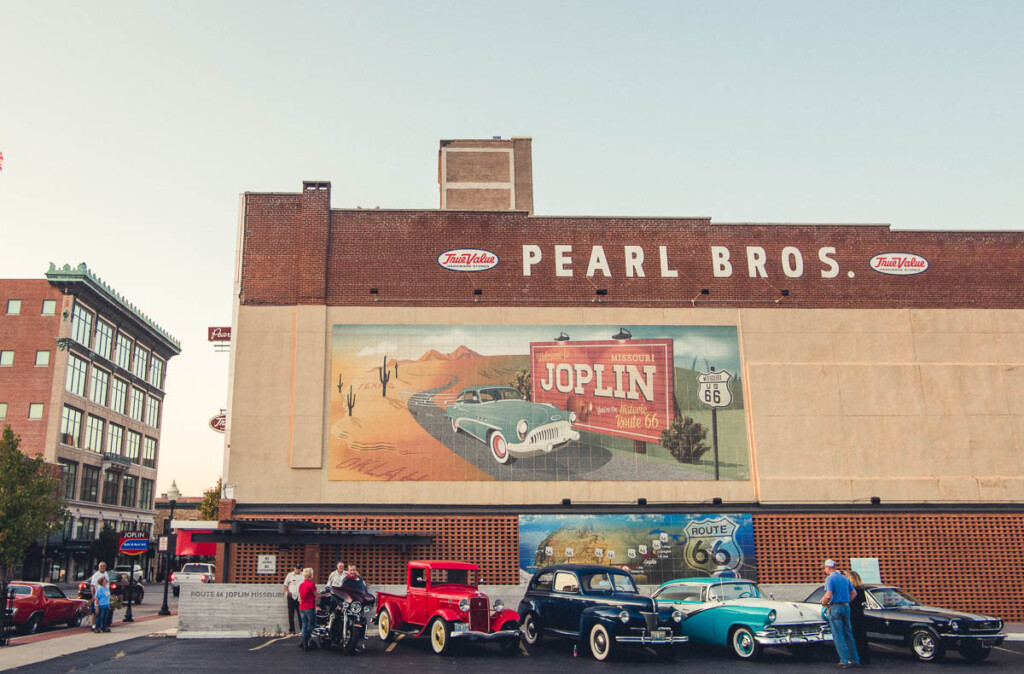 Route 66 Mural Park em Joplin