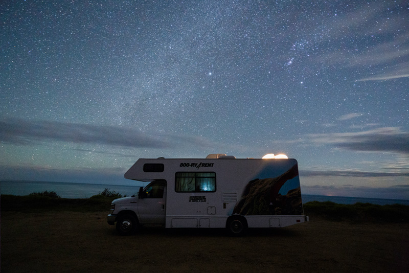 aluguel de motorhome nos EUA
