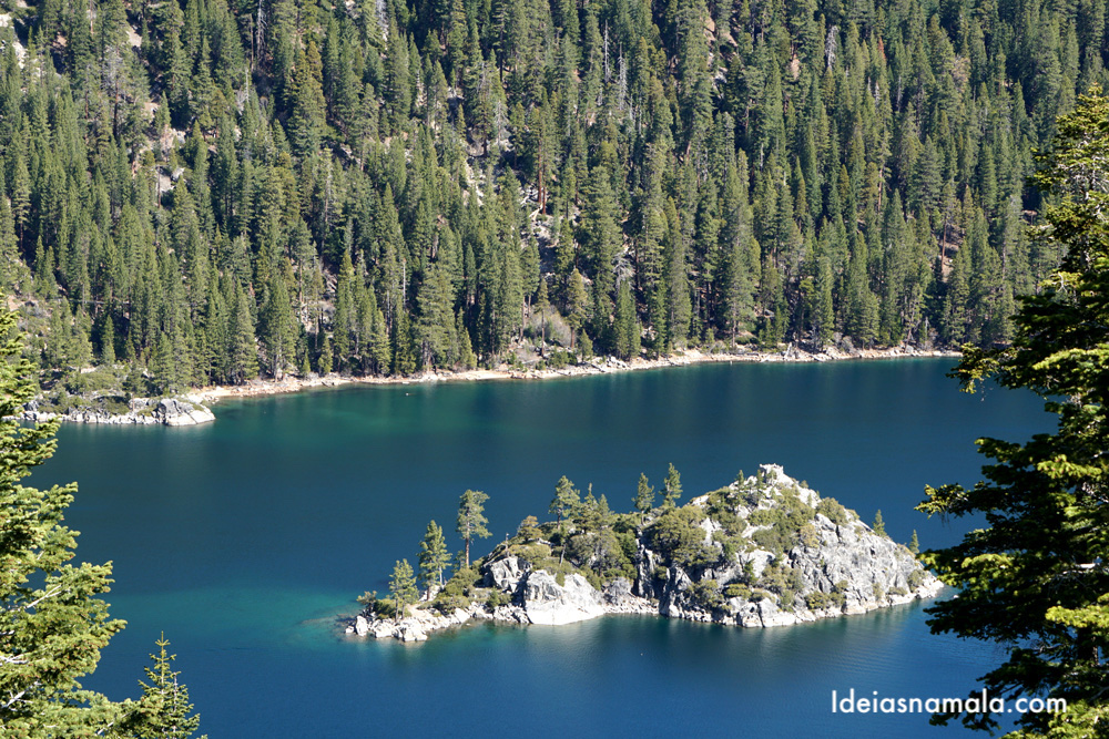 Emerald Bay - Um dos destaques de Lake Tahoe