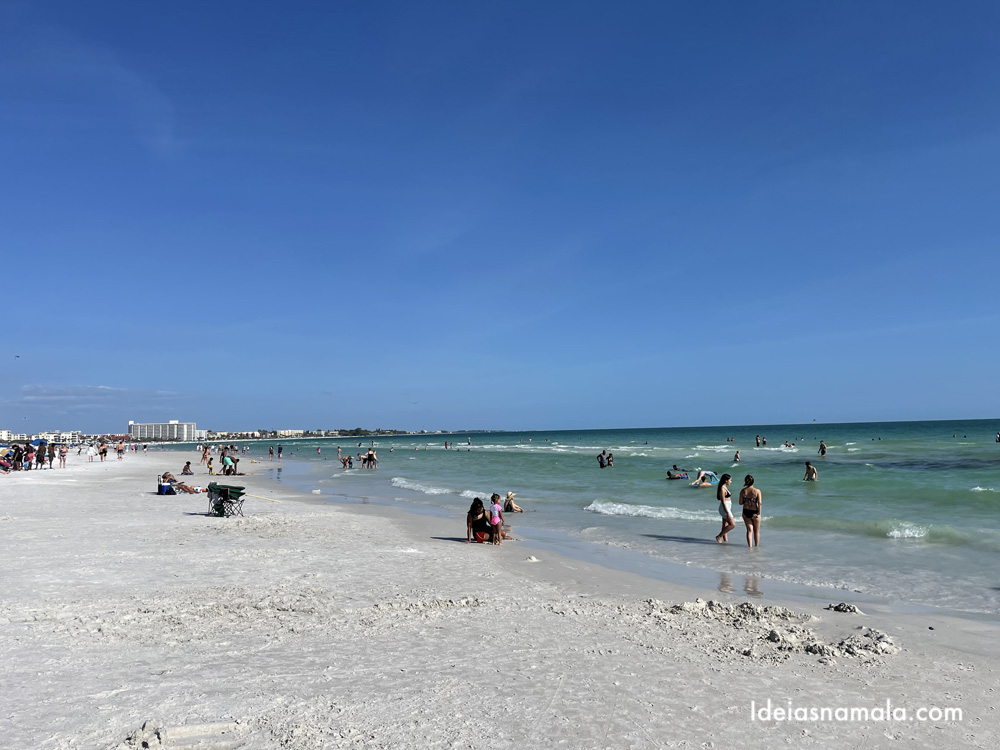 Siesta Key a praia mais badalada de Sarasota
