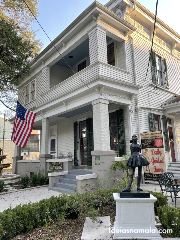 Degas House em New Orleans