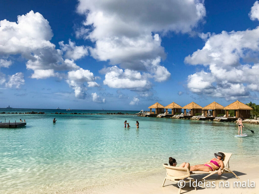 Iguana Beach, uma praia paradisíaca em Aruba