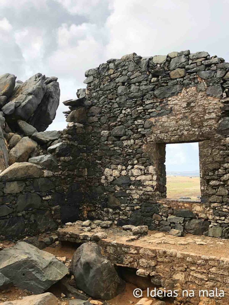 Ruínas de Bushiribana em Aruba