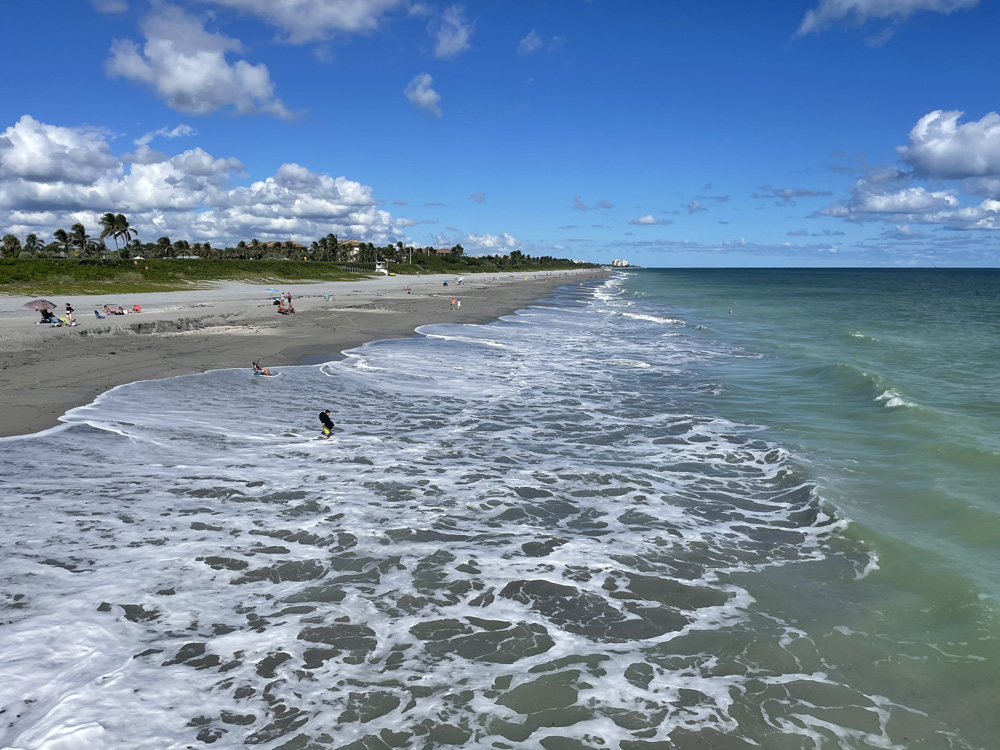 Viagem entre Miami e Orlando: parada em Juno Beach