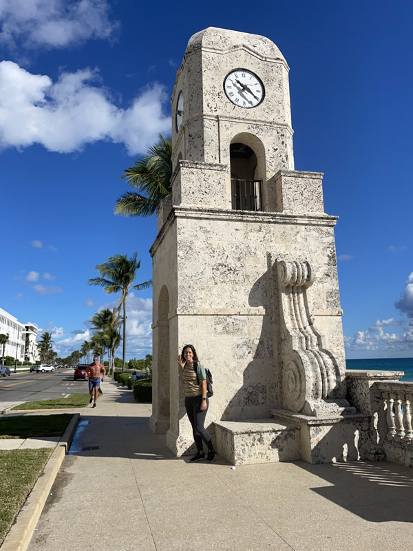 Torre do Relógio em Palm Beach - Flórida