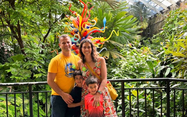 Fairchild Tropical Botanic Garden e as esculturas de Chihuly