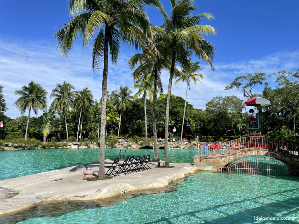 Área infantil da Venetian Pool em Miami