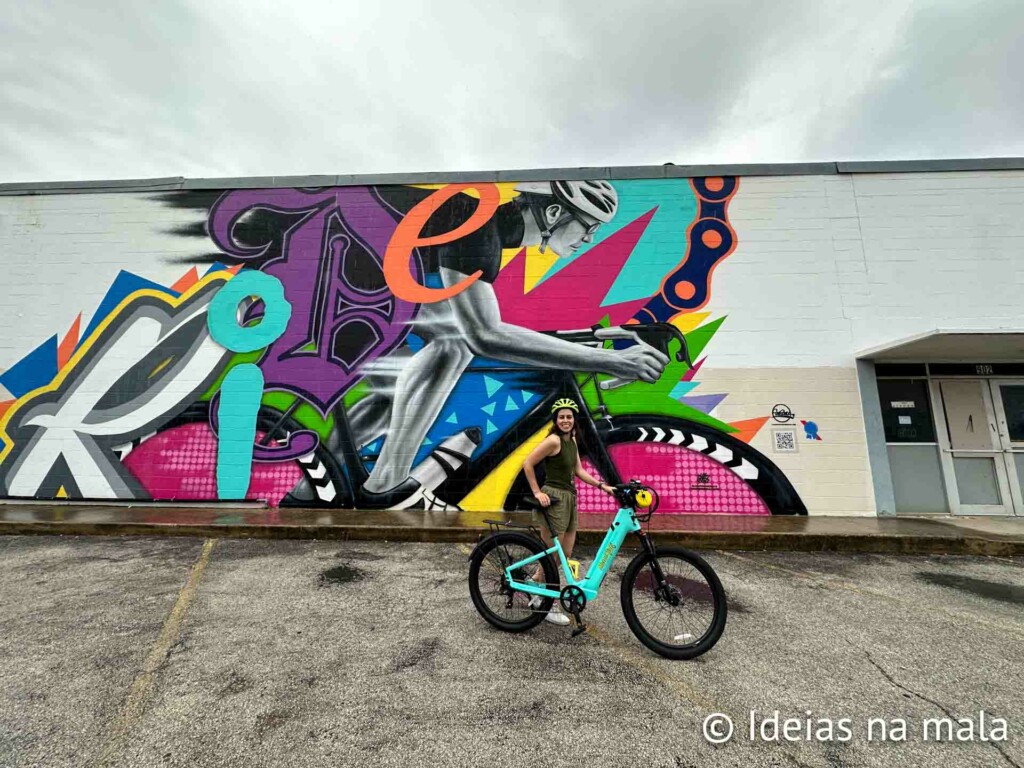 Tour de bicicleta pelos murais de San Antonio
