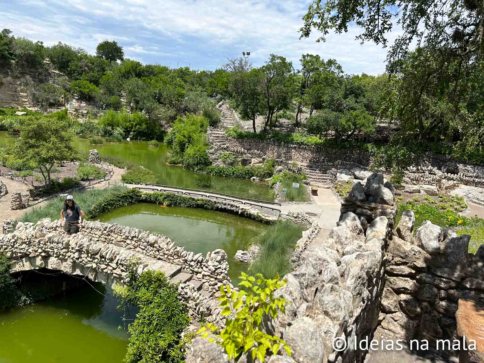 Jardim japonês de San Antonio: um passeio lindo e grátis
