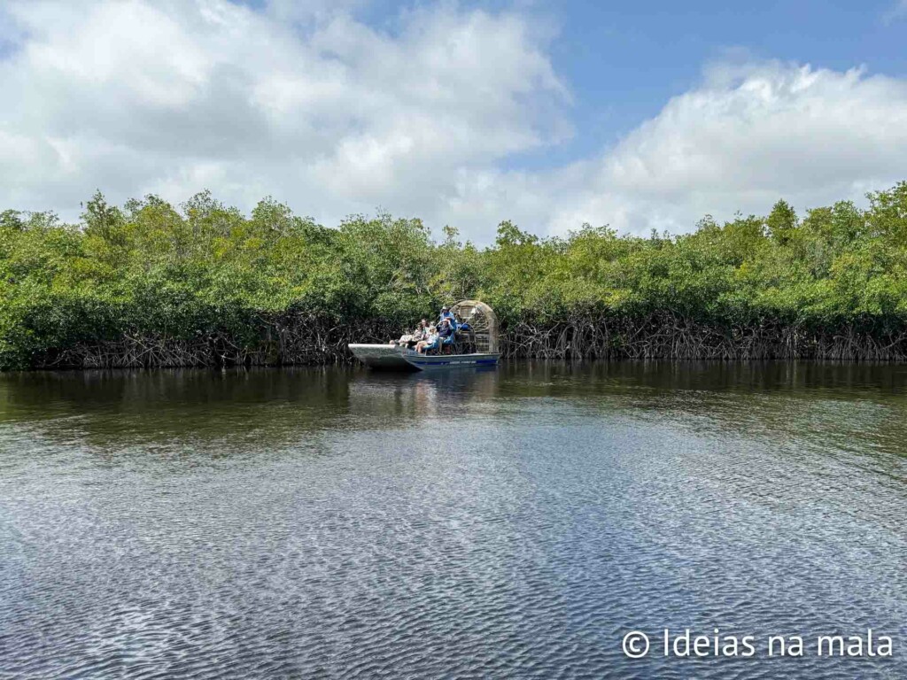 Passeio de Airboat no Everglades National Park