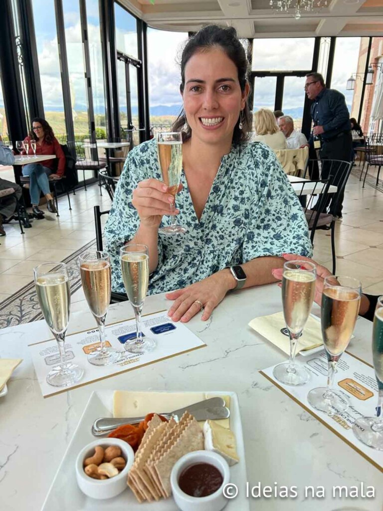 Degustação Domaine Carneros em Napa Valley