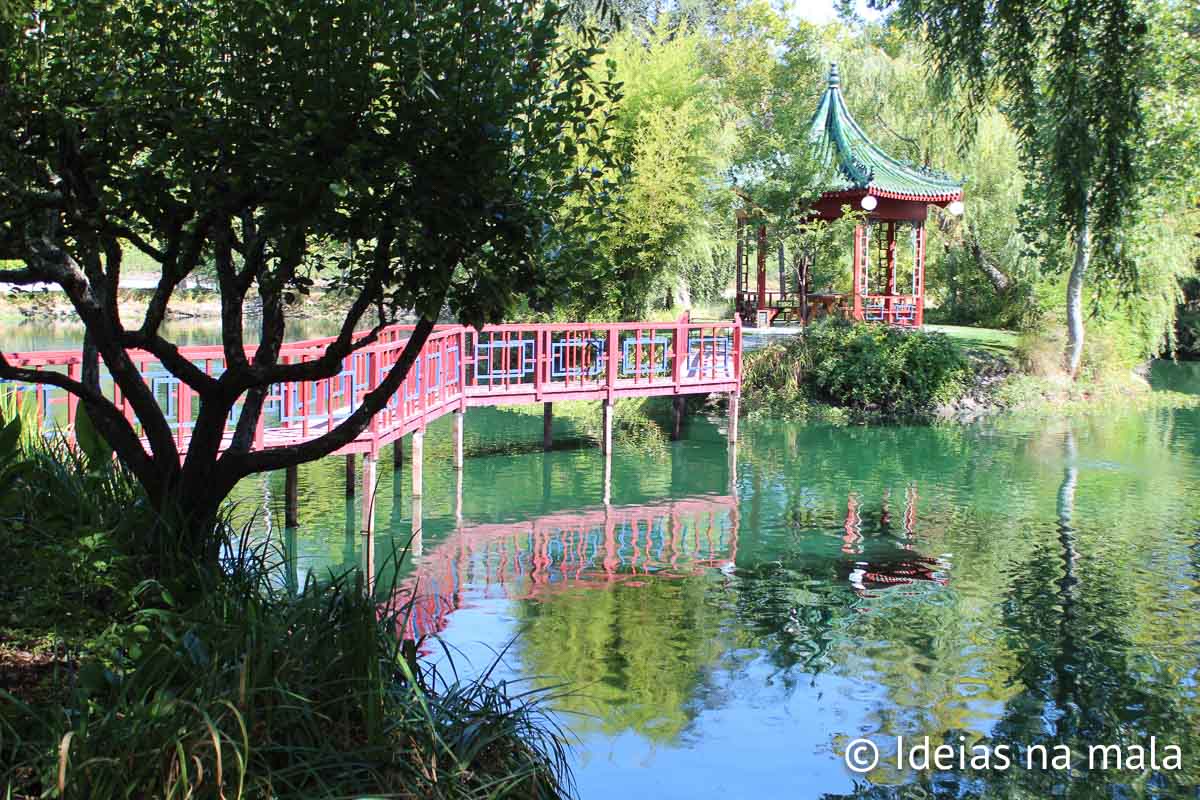 Jardins do Chateau Montelena em Napa Valley - Califórnia