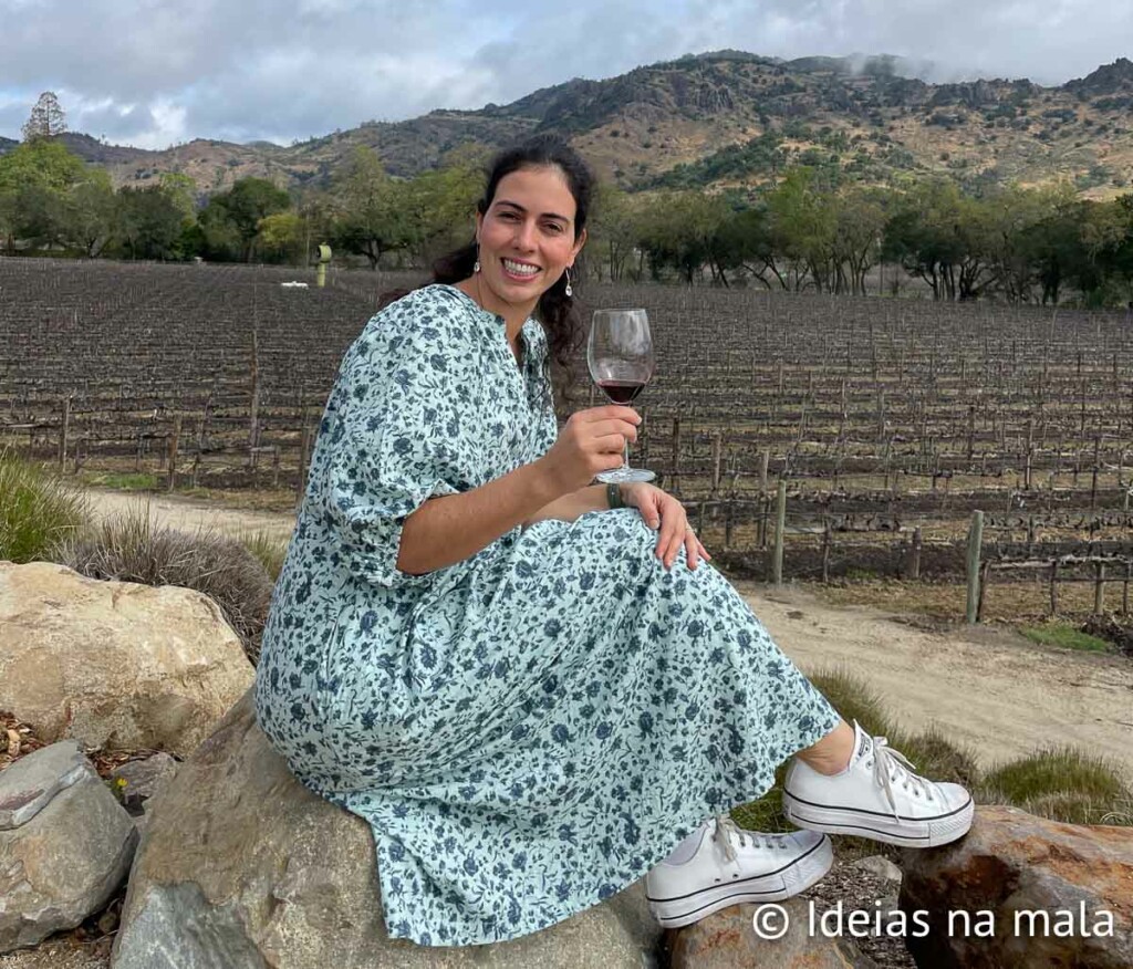 Degustação de vinhos na Stag's Leap