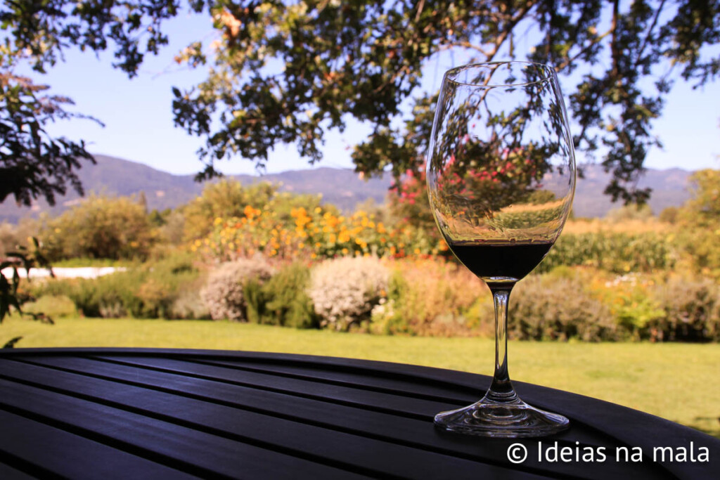 Degustação na Frog's Leap em Napa Valley