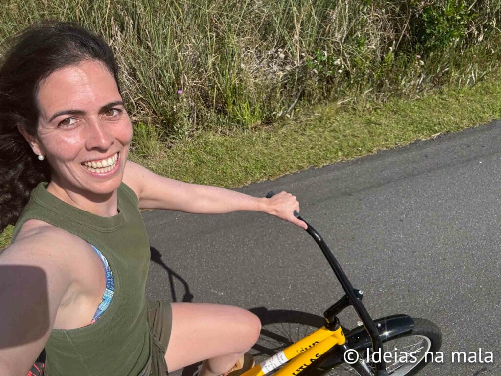Passeio de bicicleta no Shark Valley - Everglades