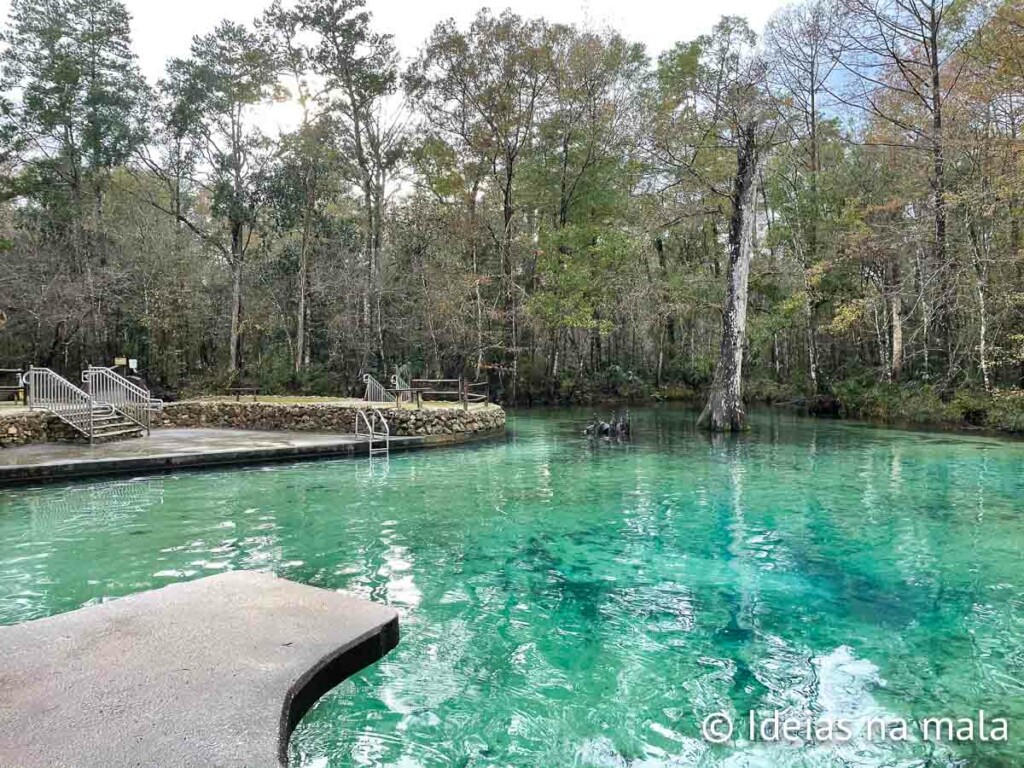 Ponce de Leon Springs State Park em nascentes da Flórida