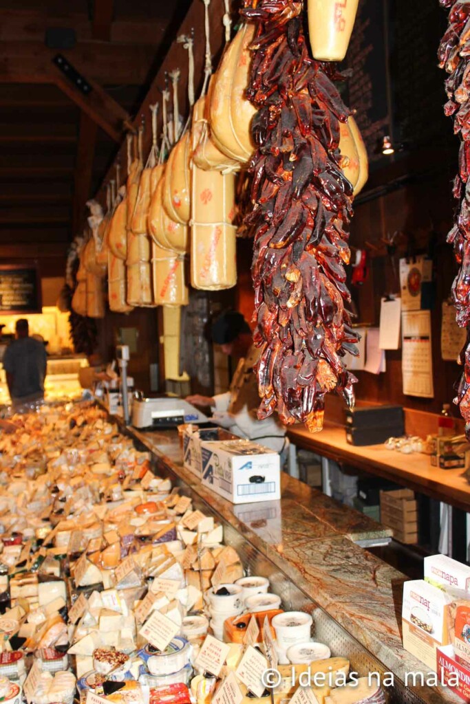 Mercado Gourmet da V. Sattui em Napa Valley
