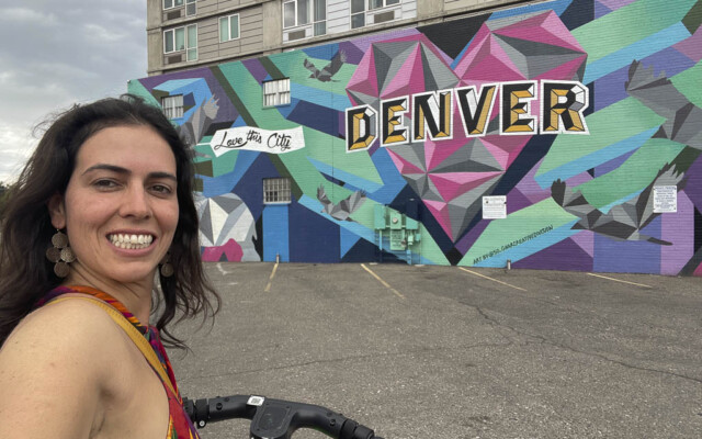 Grafites colorido em RiNo: uma das marcas de Denver
