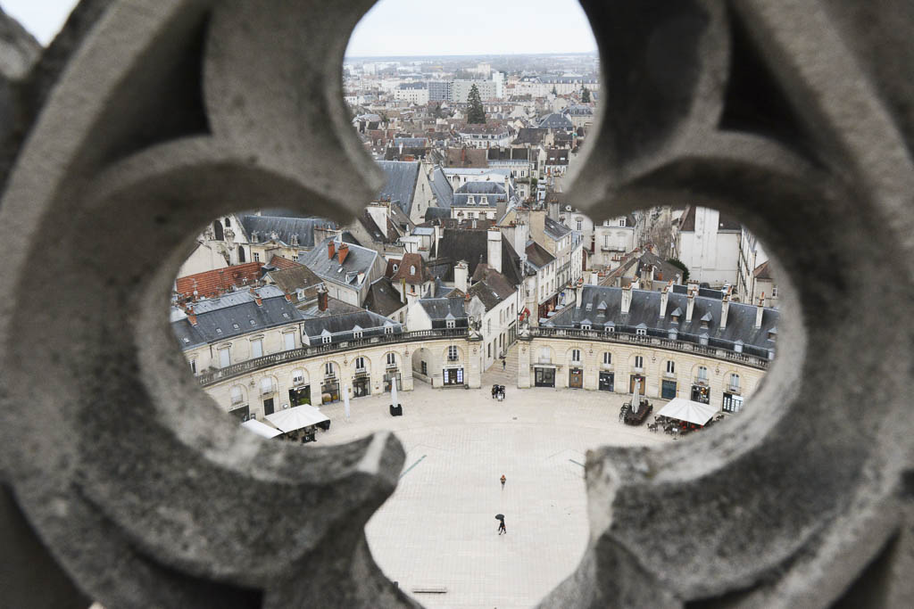 Vista da torre Philippe le Bon em principais atrações de Dijon