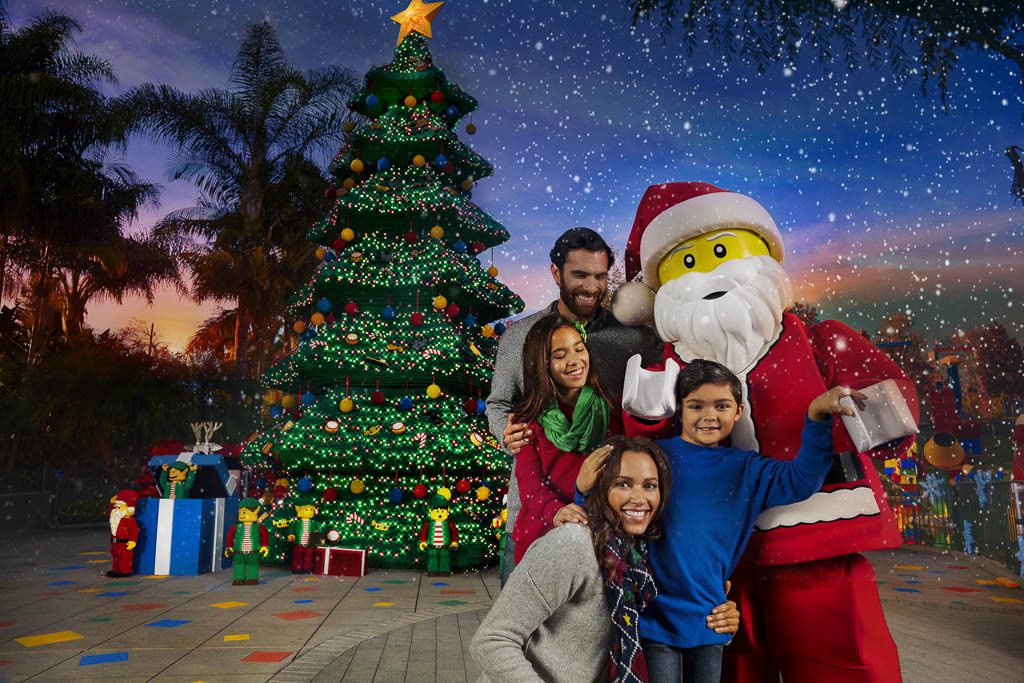 Legoland San Diego no Natal