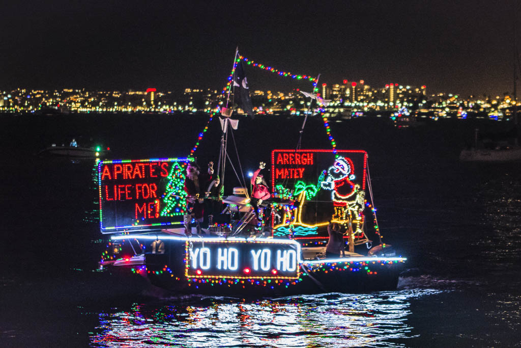 O que fazer em San Diego no natal: Boat Parade