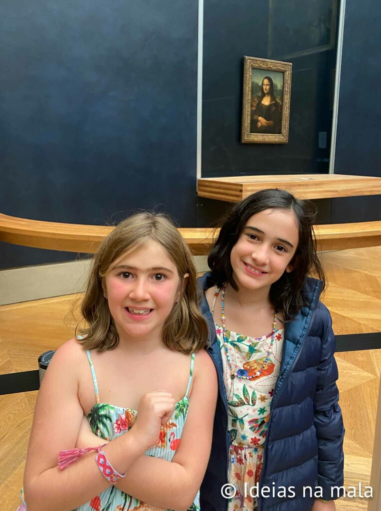Monalisa no Museu do Louvre