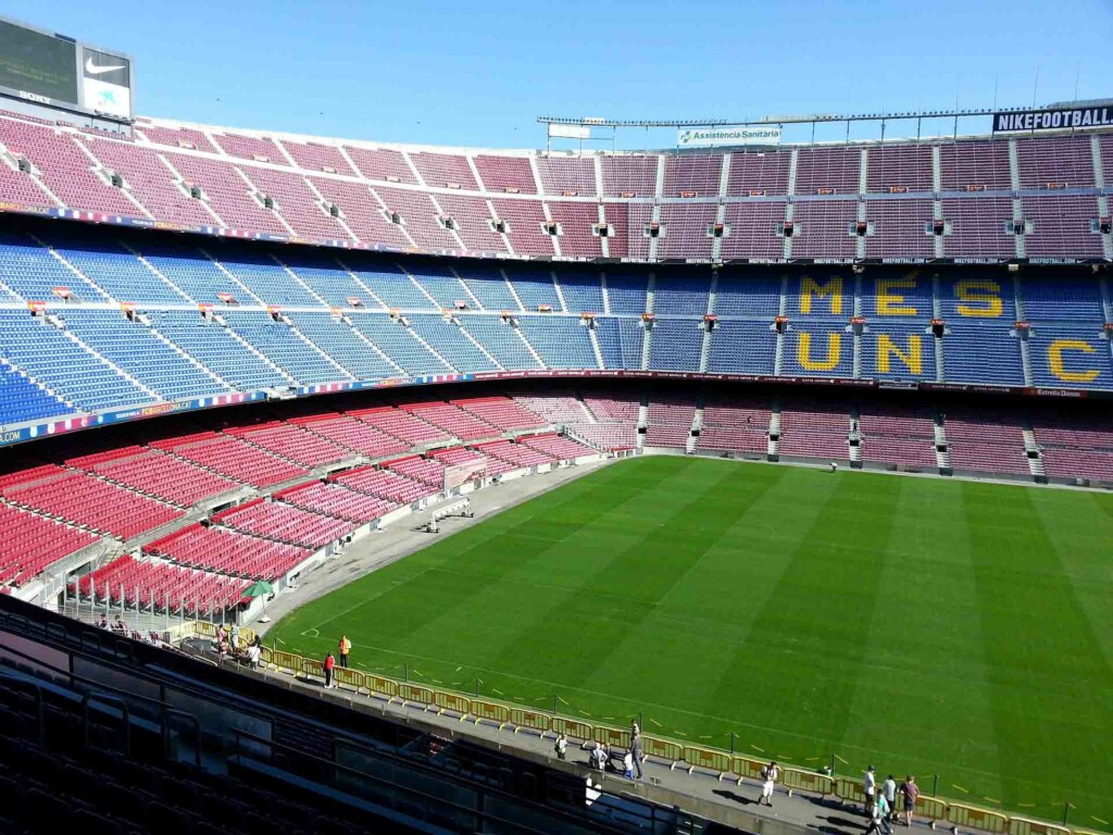 Camp Nou o estádio do Barcelona