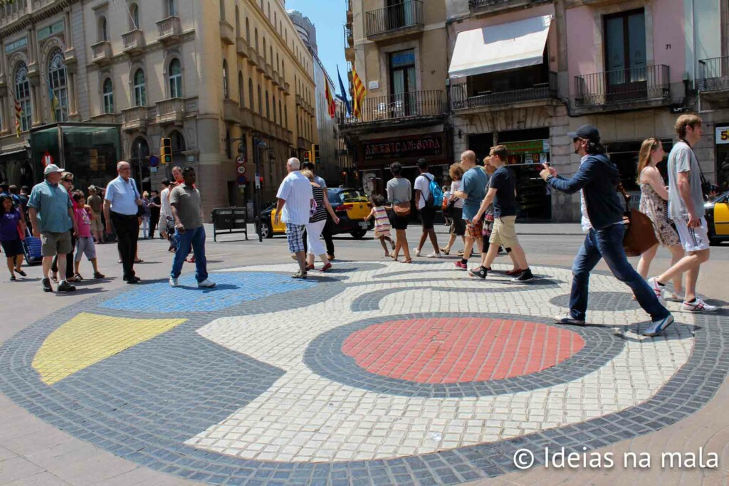 Las Ramblas, a rua mais turística de Barcelona