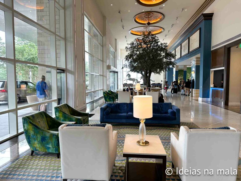 Lobby do hotel Fairmont Austin