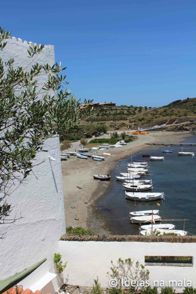 Vista da Casa de Dali em Portlligat na Espanha