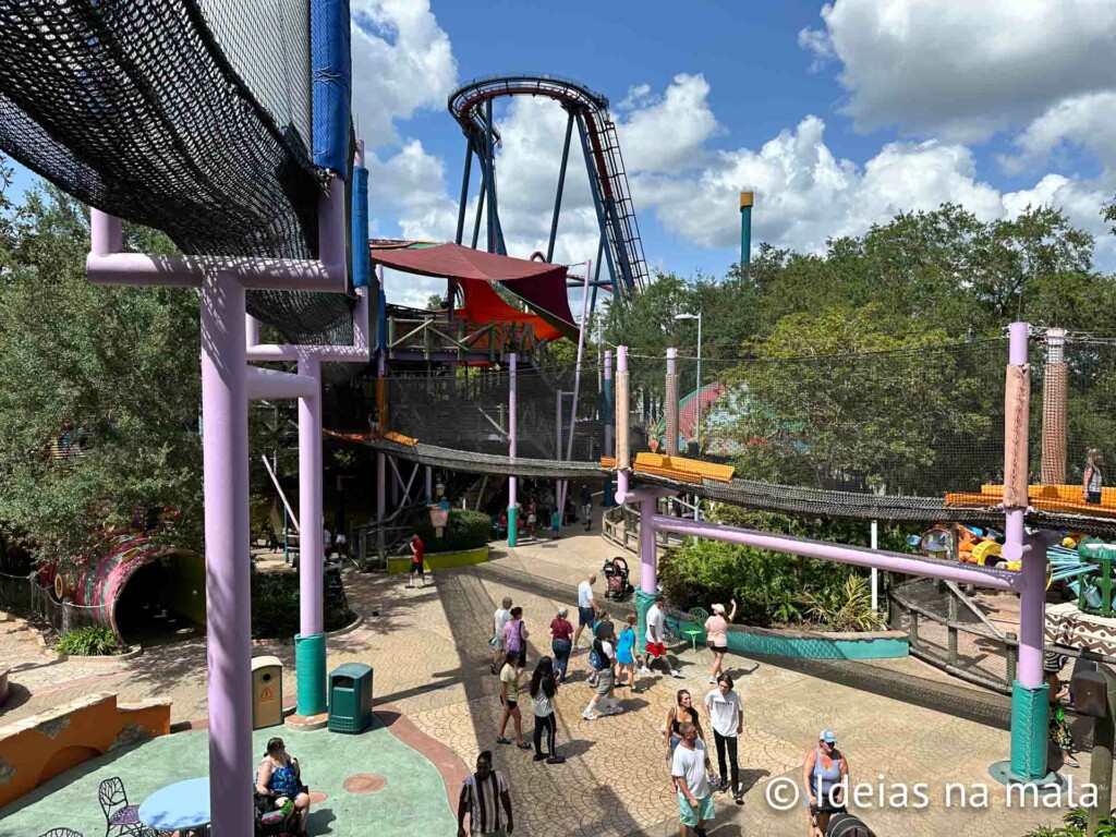 Área para crianças pequenas do Busch Gardens