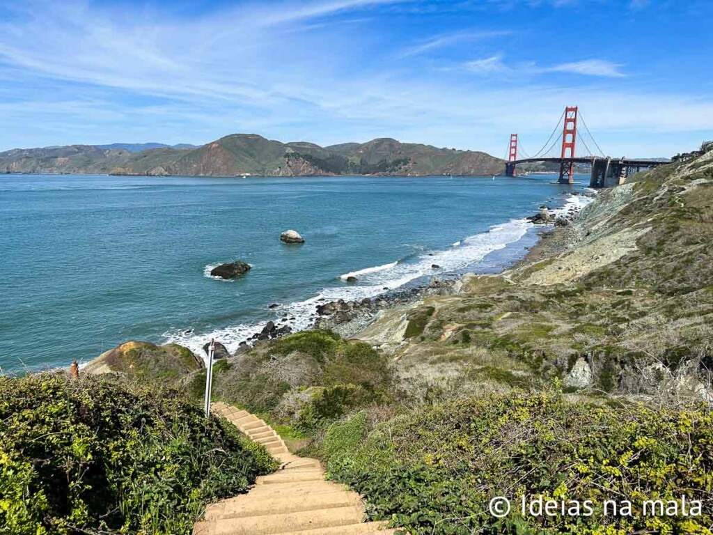 Battery to Bluffs, uma das trilhas mais lindas de San Francisco
