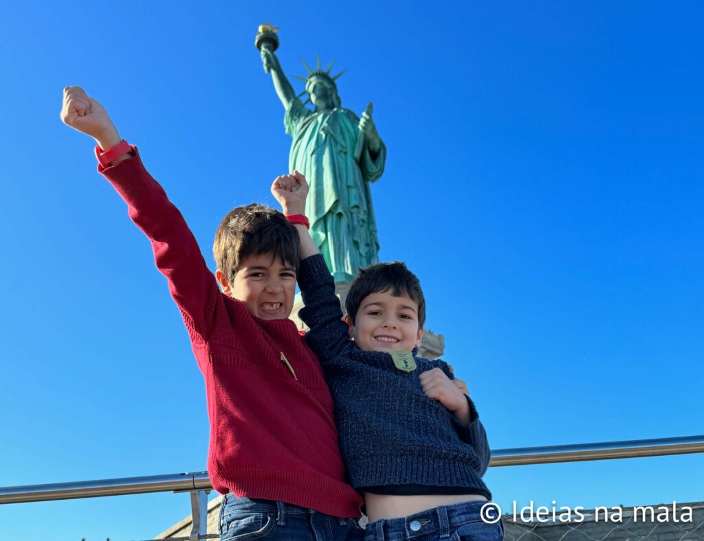 Estátua da Liberdade, um passeio divertido com crianças em NY