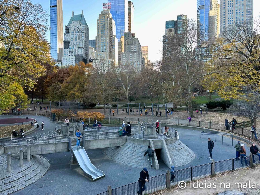 Heckscher Playground - Central park com crianças em Nova York