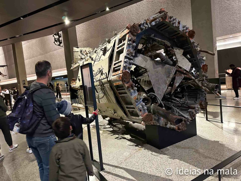 O Museu 9-11 relembra a queda das torres gêmeas