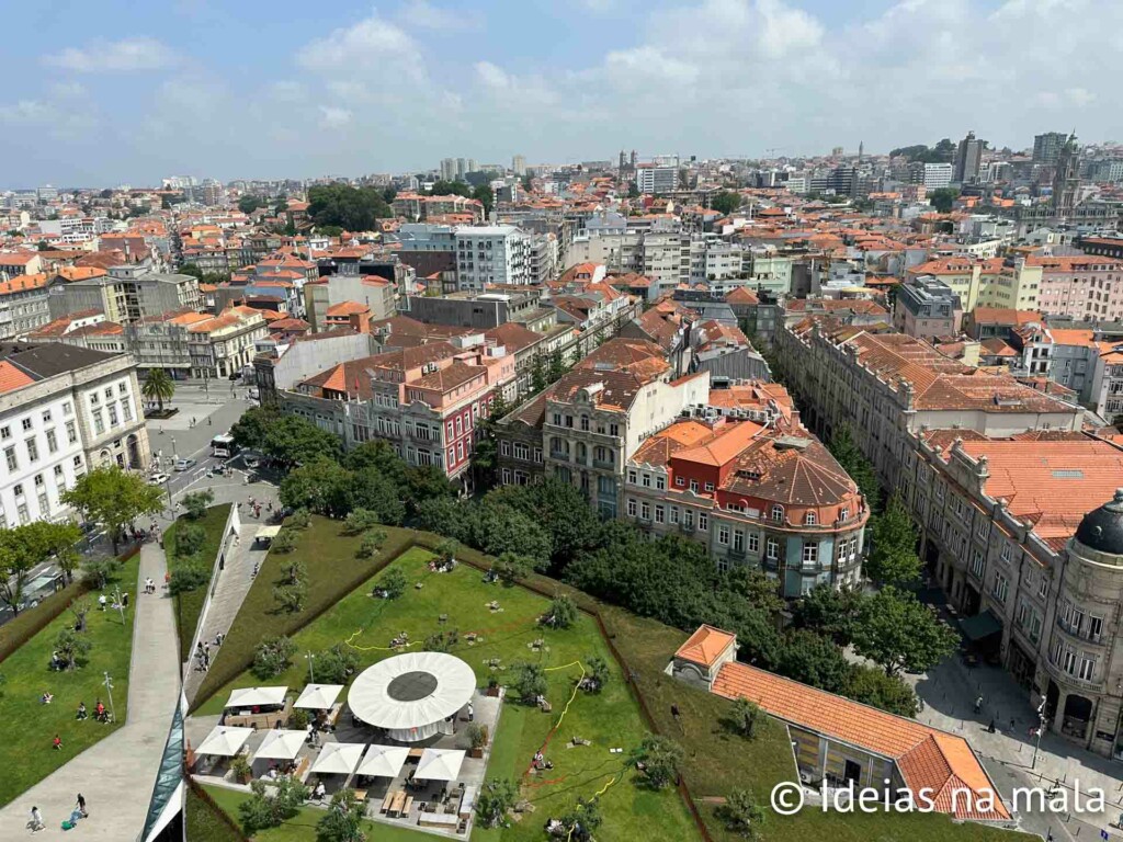BASE Porto vista da Torre dos Clérigos