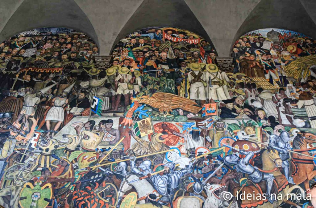 como ver os murais do Diego Rivera na cidade do mexico