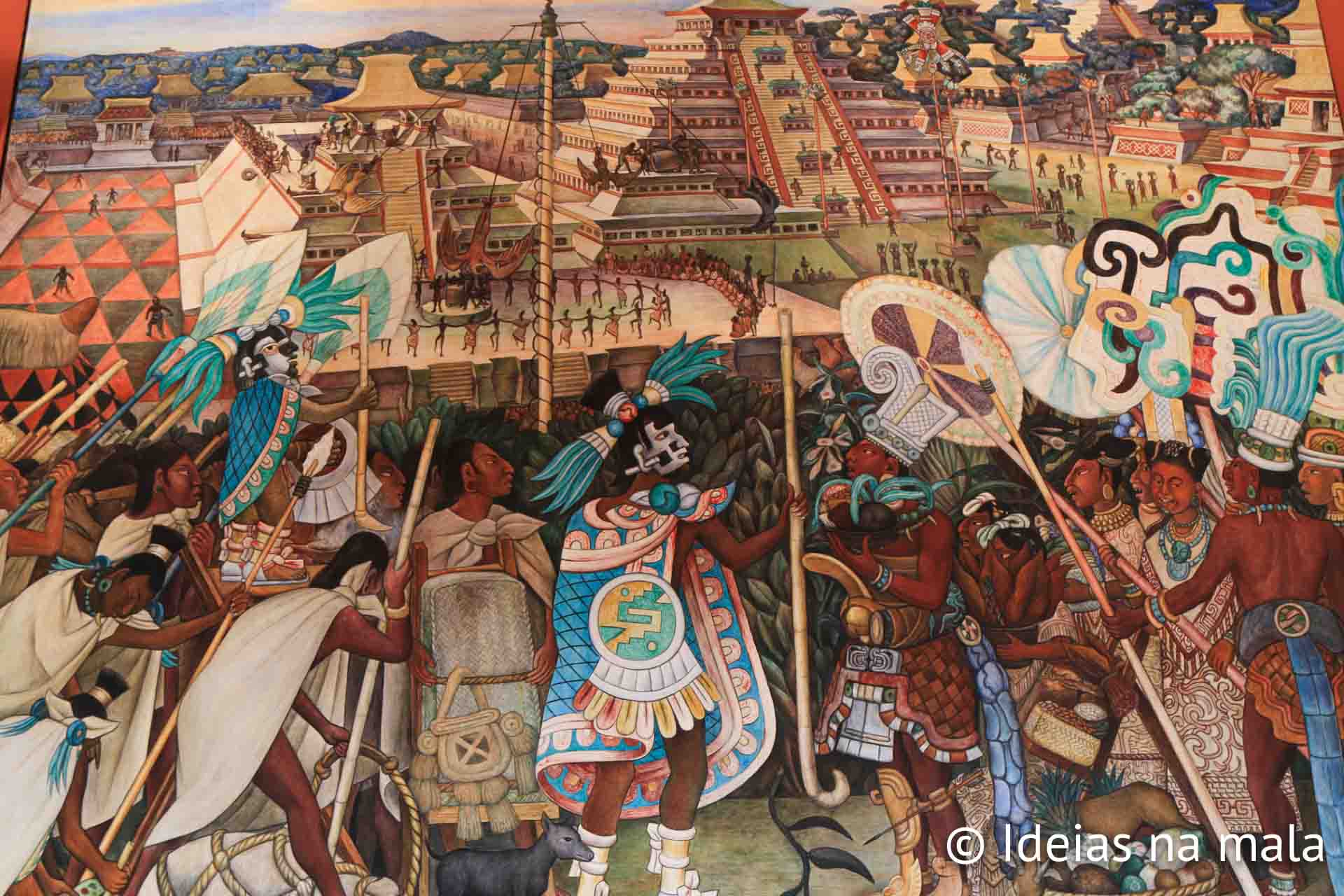 onde ver murais do diego rivera na cidade do mexico