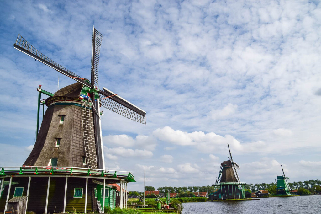 como ver moinhos na Holanda