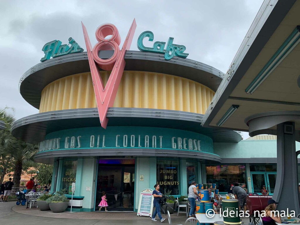 Flo's Café na Cars Land