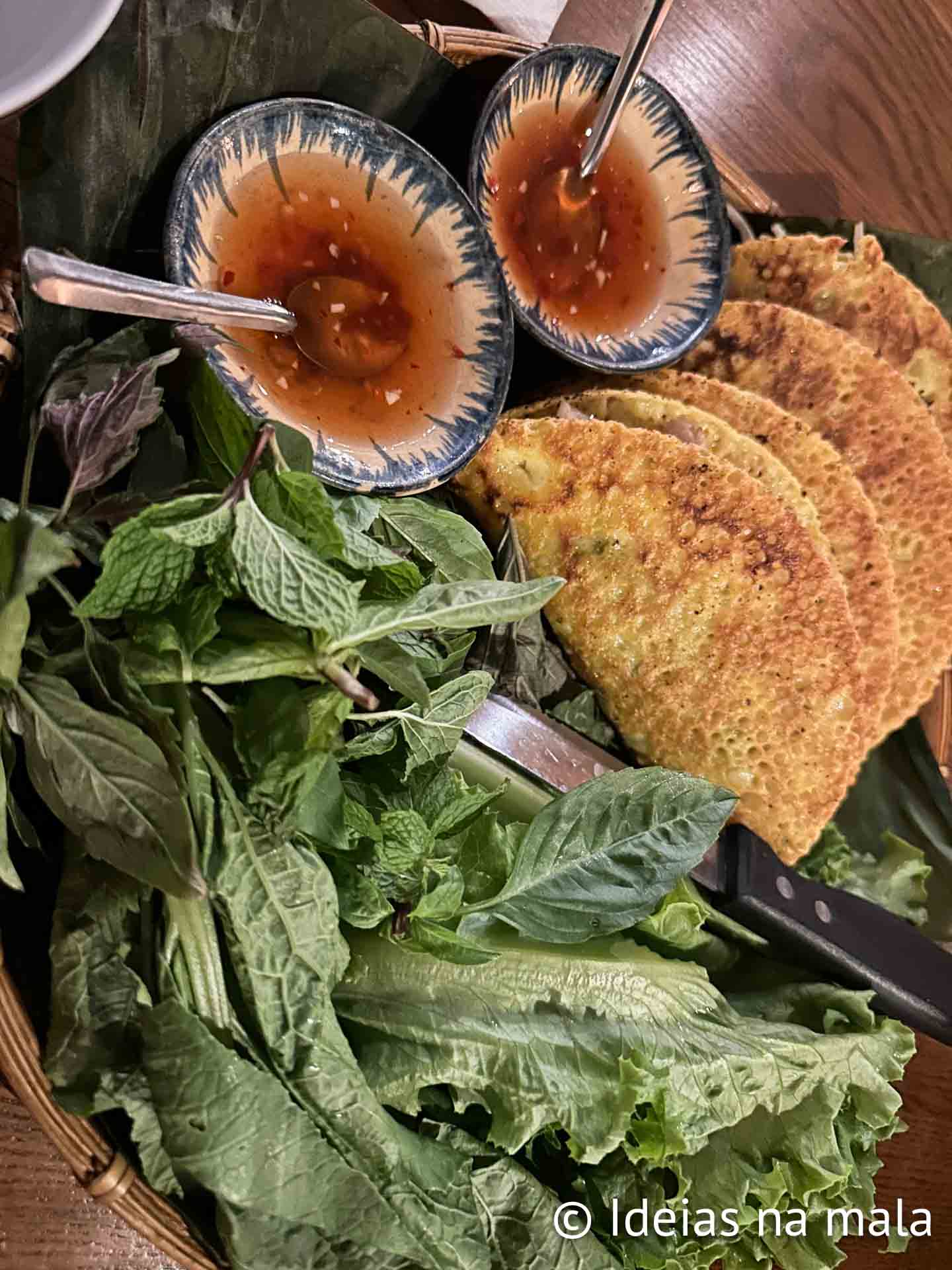 Comida vietnamita no Gabriela Vietnam