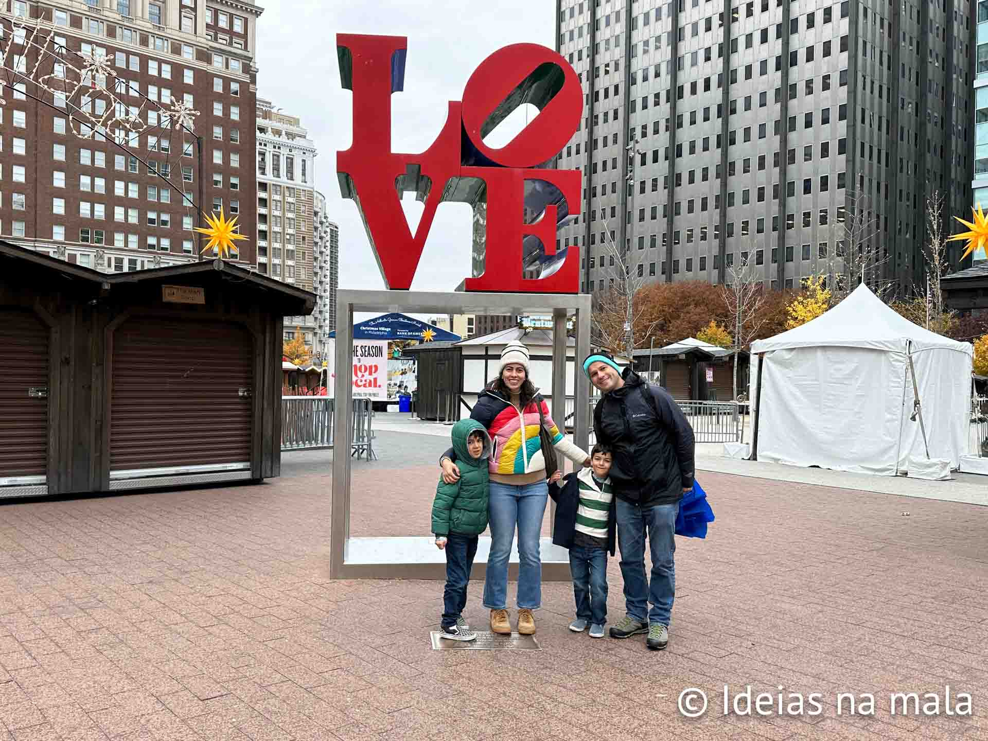 Love Park em atrações turísticas da Filadélfia