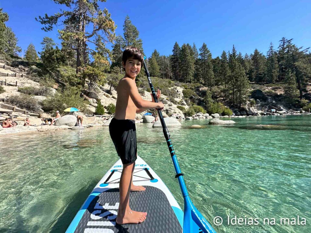 Verão em Lake Tahoe: Curtindo Sand Harbor
