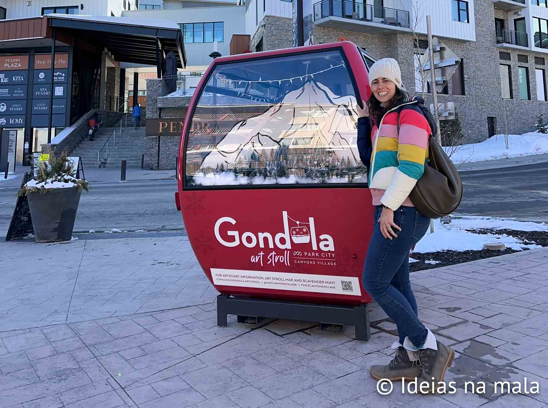 Gondola Art Stroll em Canyon Village