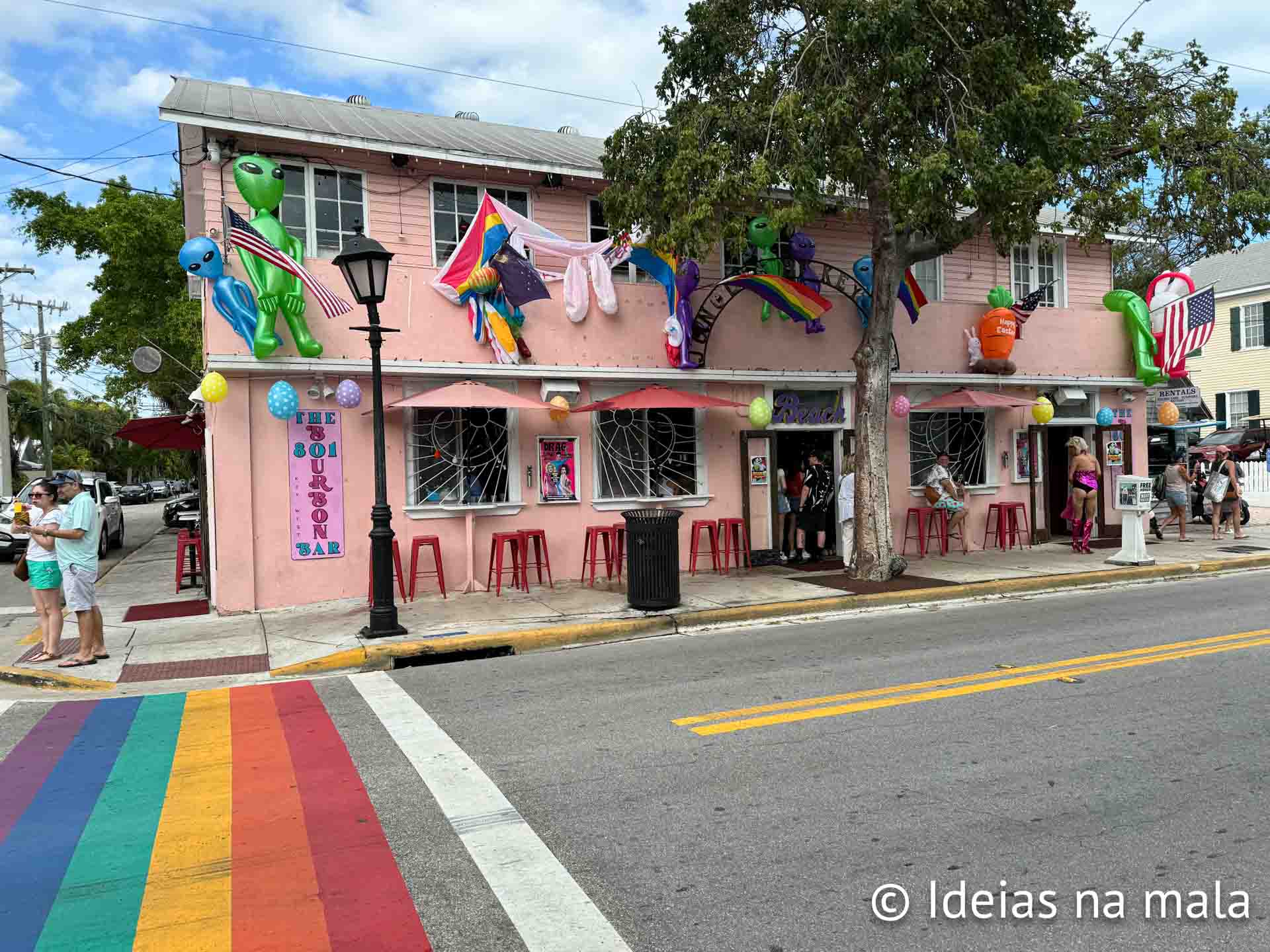 801 Bourbon Bar, o bar Gay de Key West