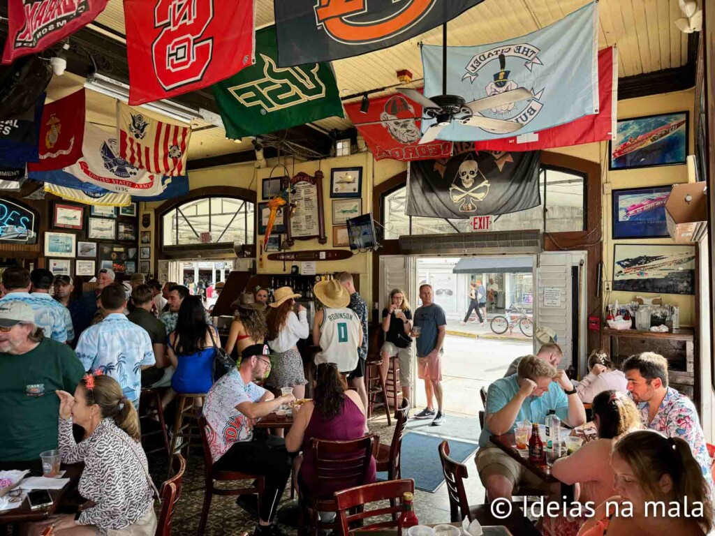 Bar Sloppy Joes, um dos mais tradicionais da Flórida